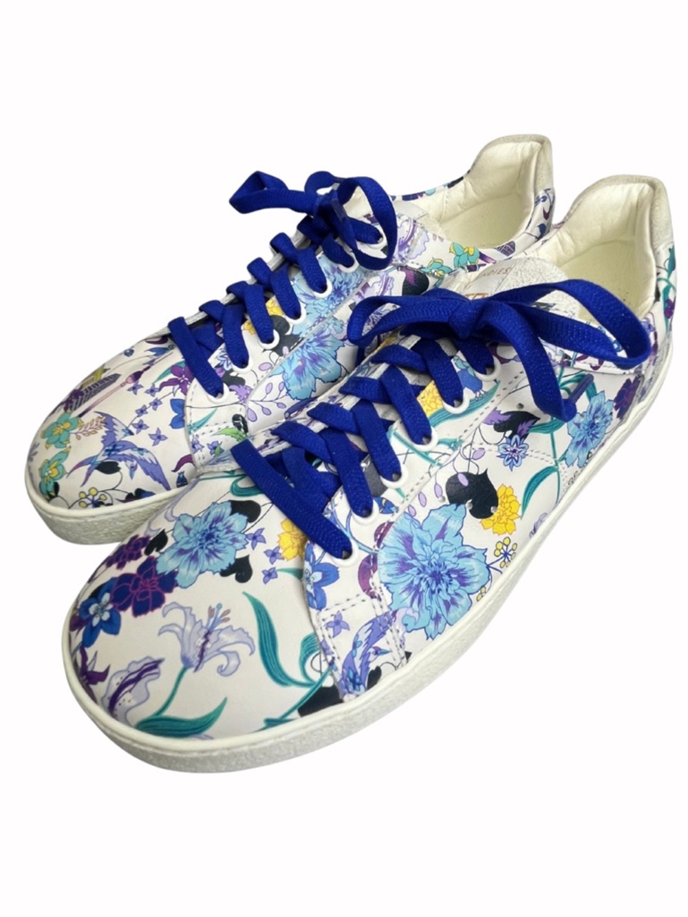 Groundies x NAITO Floral Barefoot Sneakers Leather Shoes EU 40 US 9
